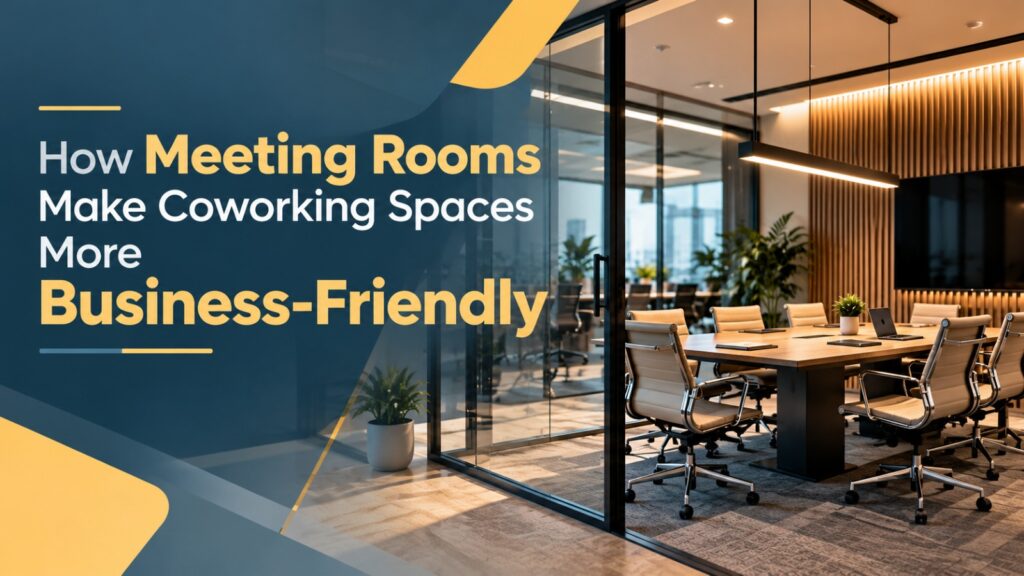 Meeting room in Dehradun at a modern coworking space